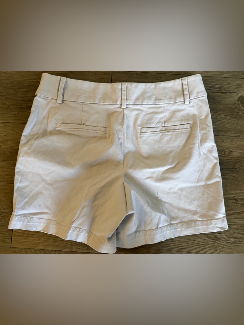 LOFT Light Beige Cotton Skirt